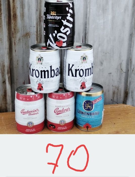 Боченок из под  пива  5 л.