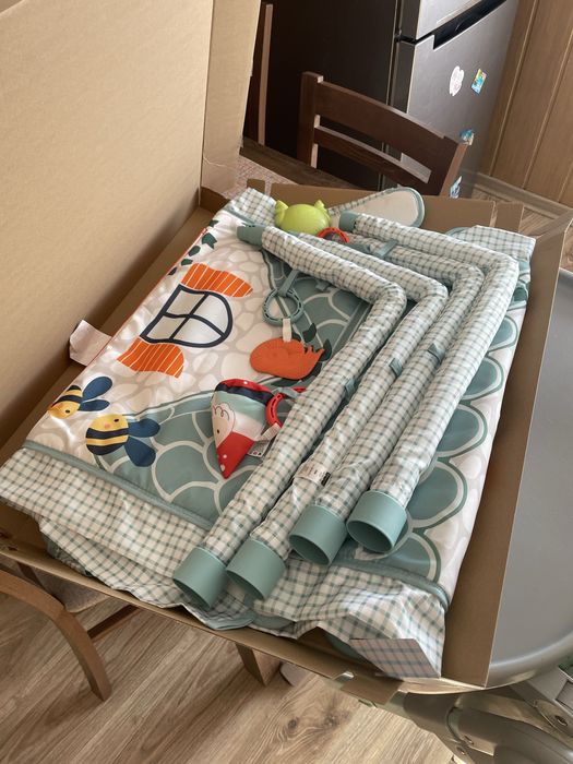 Mata interaktywna FisherPrice 3w1 - Domek odkrwycy - Jak Nowa