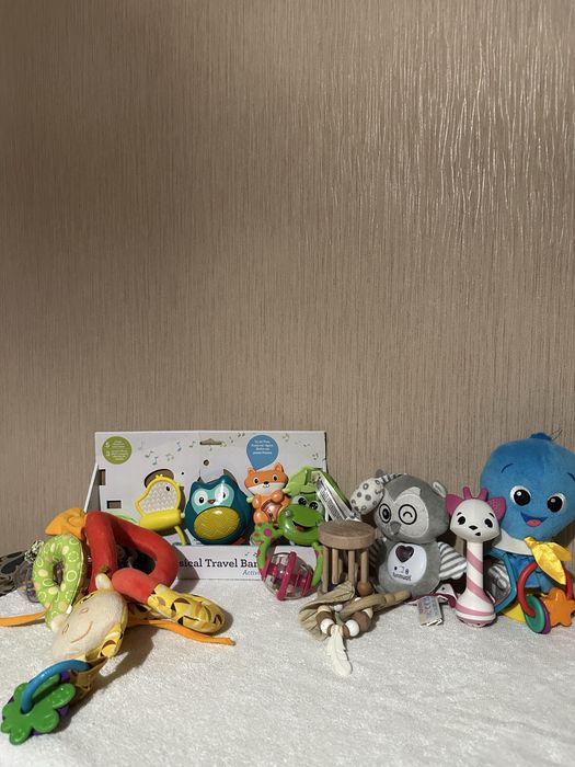 Chicco,Infantino,Tiny Брязкальце, підвіска на коляску(візочек)