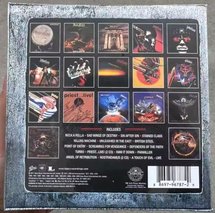Бокс 19 CD Judas Priest..