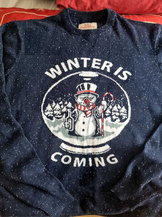 Sweterek świąteczny męski, młodzieżowy S House