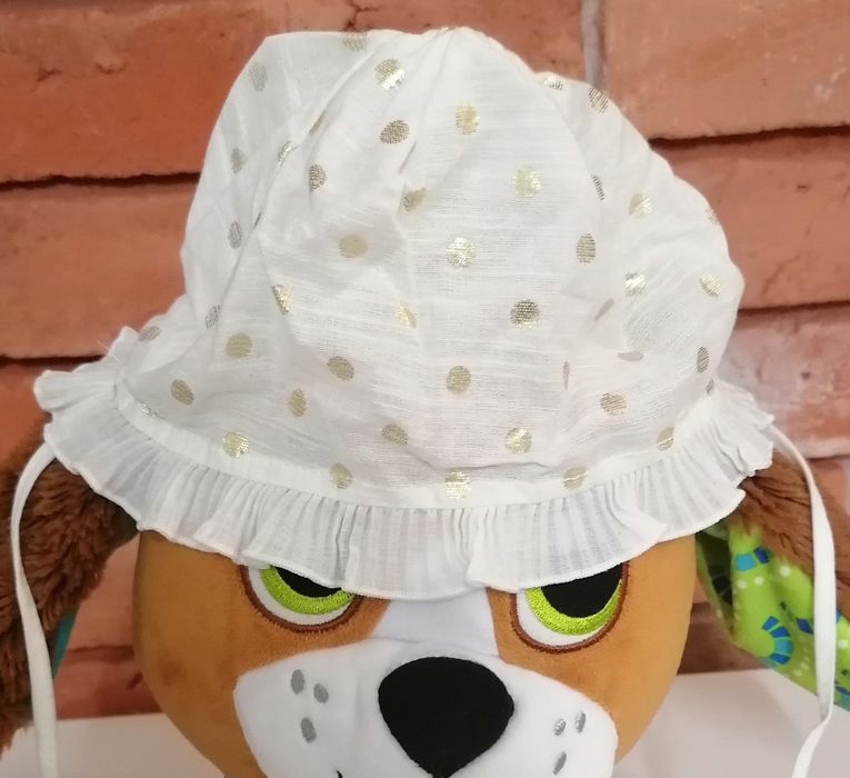 Czapka bawełniane wiosenna 43 cm