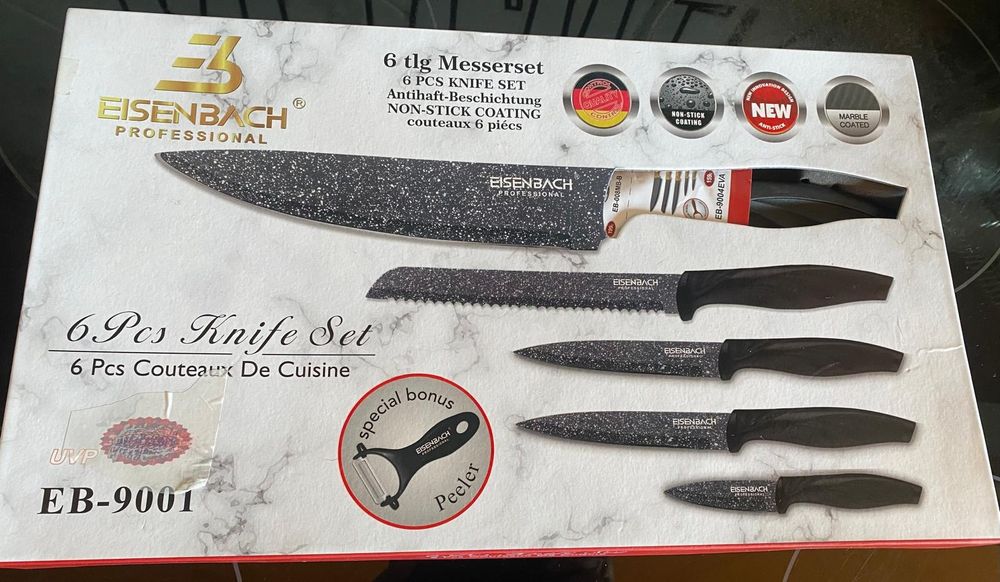 Faqueiro  Profissional de Cozinha em  Cerâmica Novo