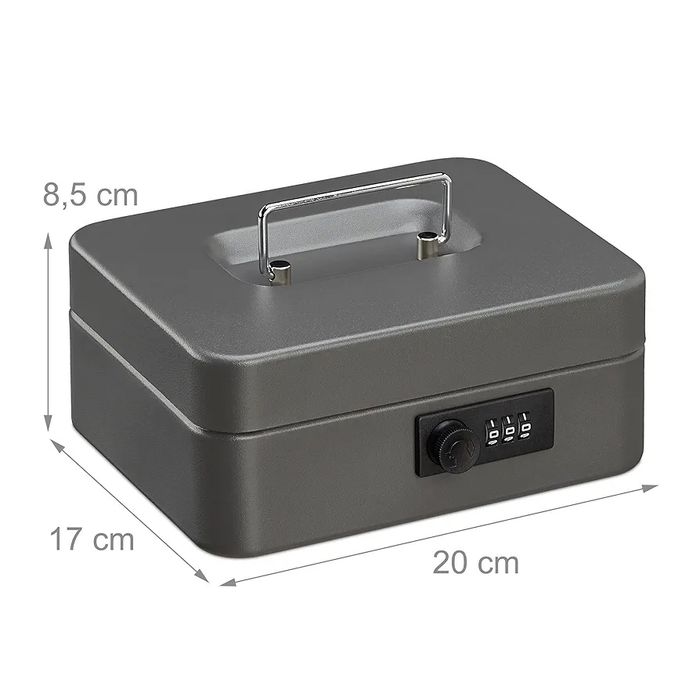 Kasetka na pieniądze, 3-cyfrowa kombinacja liczb