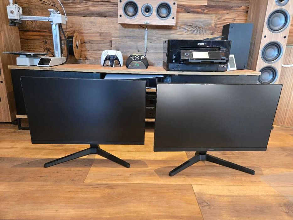 Dwa Monitory 24" SAMSUNG LS24C310EAUXEN [Idealne]