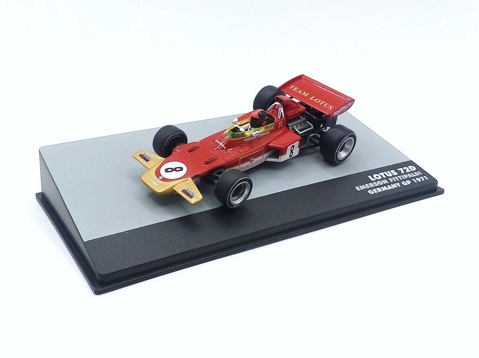 Lotus 72D Germany GP Formula 1 1971 Fittipaldi - skala 1:43 - Altaya
