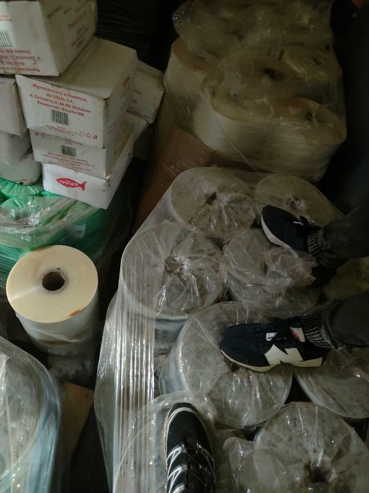 Około. 30szt nowej  foli w rolkach 16kg  470/40 500m