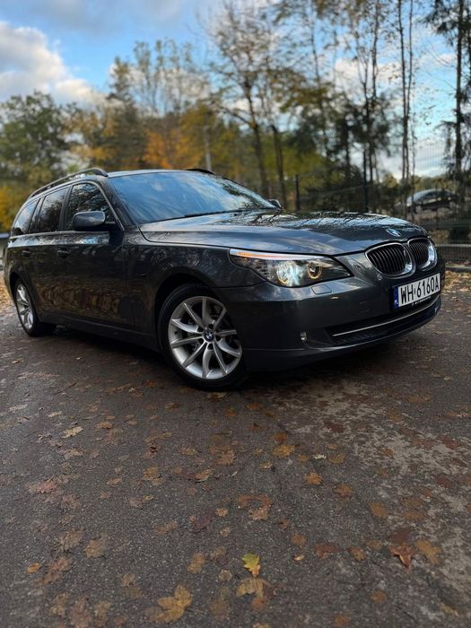 BMW Seria 5 BMW Touring 3.0d Automat 6HP Nawic CIC Grzane Fotele Skóry Alu