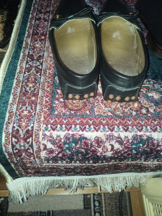 Кожаные макасины