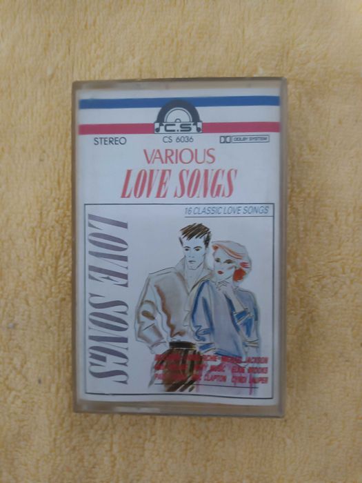 Cassete Audio Tape k7 - Love Songs