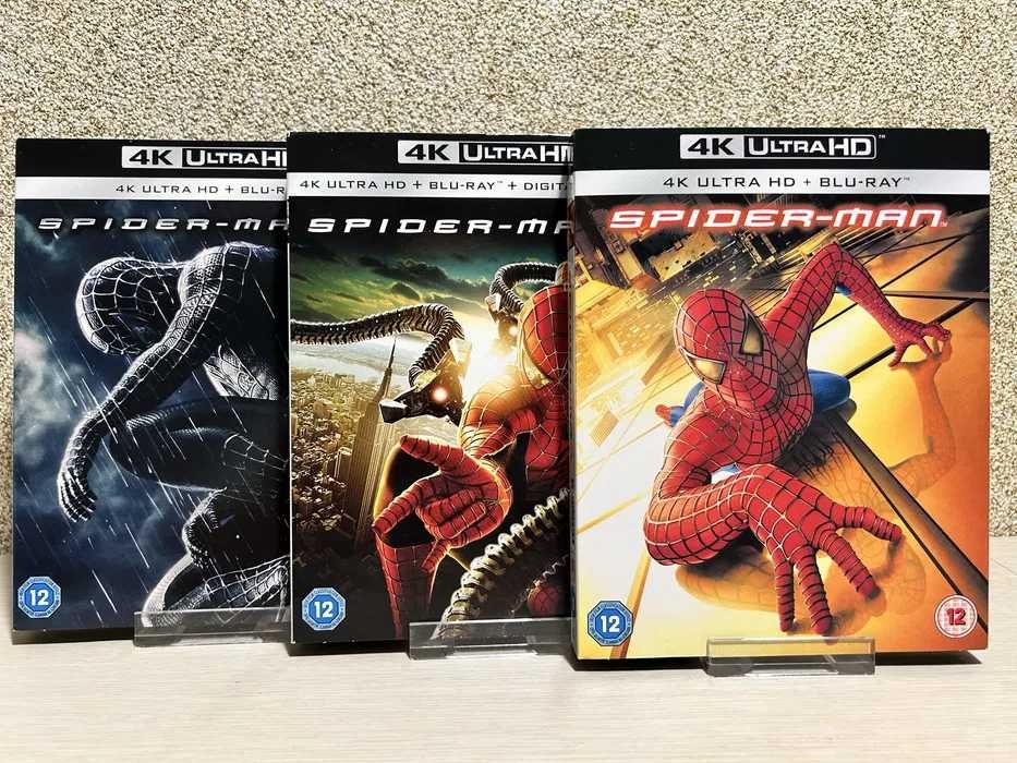 4K UHD Blu-ray Человек-паук / Парк Юрского периода с переводом.