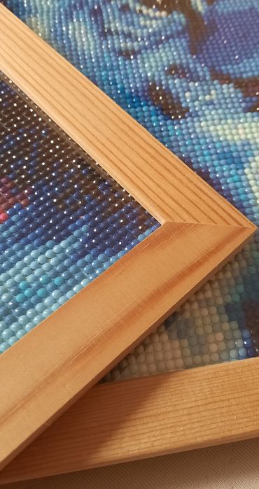 Haft diamentowy- gotowe obrazy w ramce