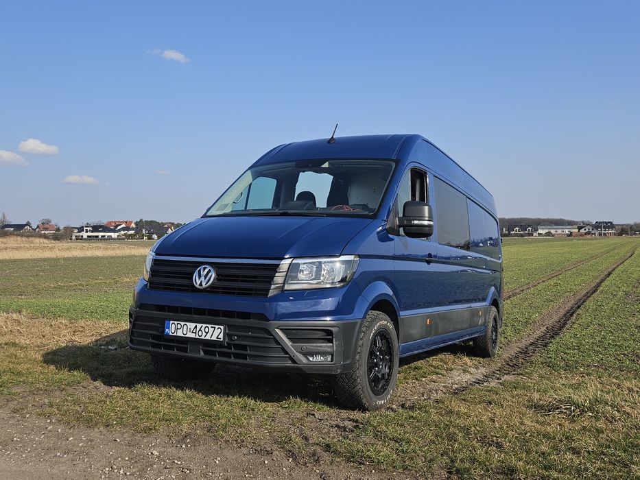 VW Crafter BRYGADOWKA Doka 6 OSOB 2017rok moc 177KM  231tys