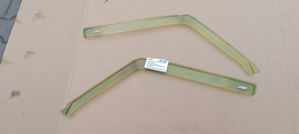 Fiat 125p owiewki szyb przednich bocznych Heko oryginalne nowe z lat80