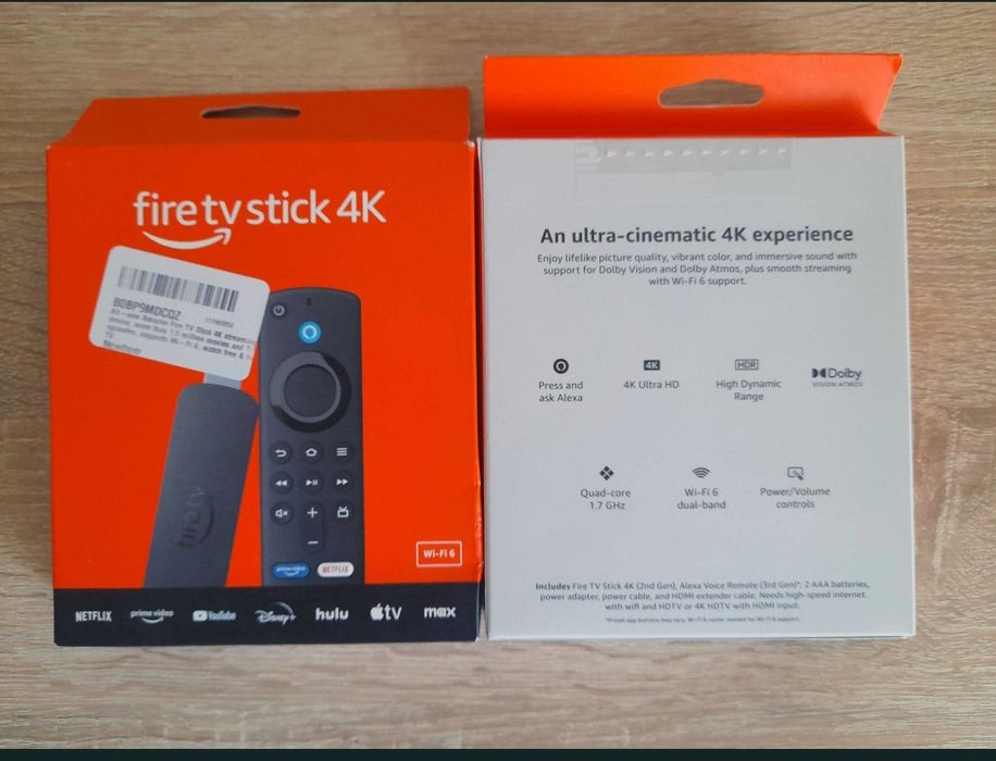 Эксклюзив! Amazon Fire TV Stick 4K (2-nd gen) настроенный AI поиск