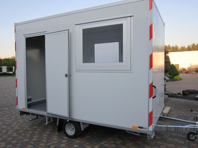 Kontener mobilny biurowy socjalny pracowniczy mieszkalny stróżówka