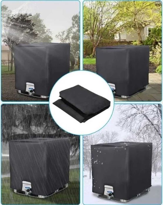 pokrowiec osłona plandeka zbiornik na wodę deszczówkę Mauzer 1000l IBC