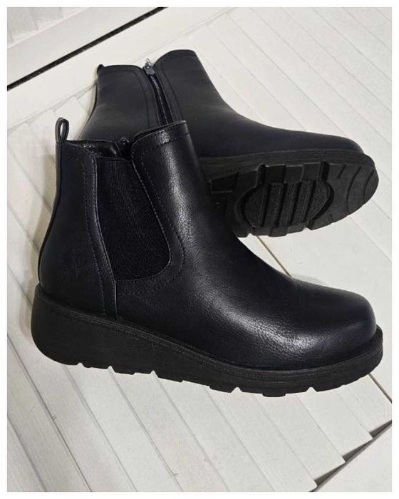 Женские ботинки-челси AJVANI England утеплённые флисом осень/зима