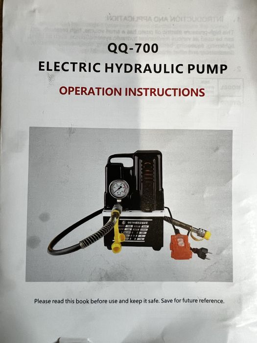 Pompa hydrauliczna qq700 1200W