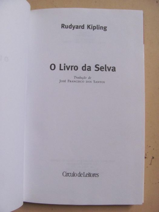 O Livro da Selva de Rudyard Kipling