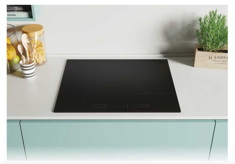 Placa CANDY, Indução, 4 posições, Preto, Vitrocerâmica - NOVOS