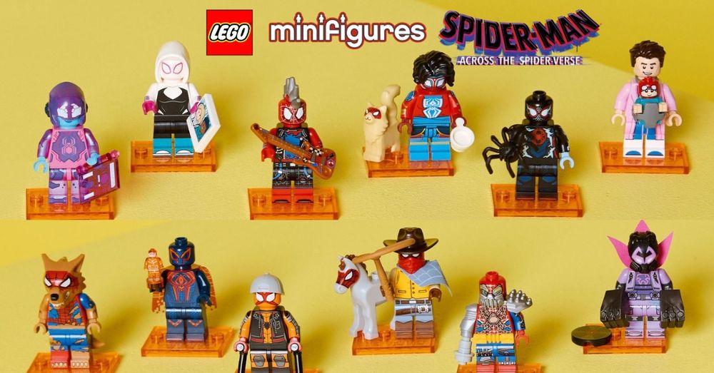 Minifiguras LEGO - Série Spider-man Across the Spider-verse