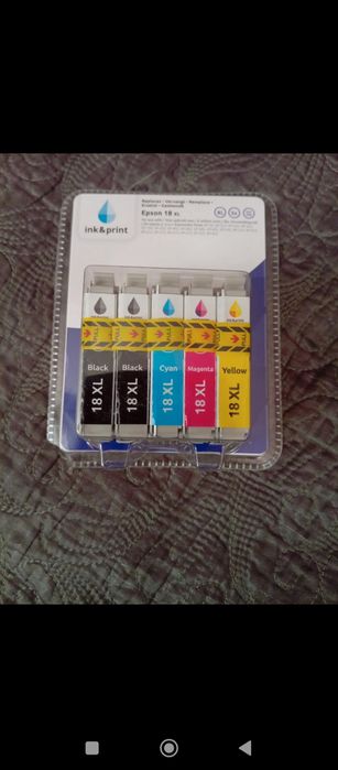 Nowy zestaw tuszy do drukarek Ink &print