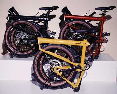 Ahooga A-MAX bicicleta dobrável ultra compacta