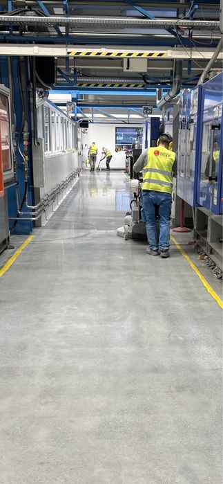 Szlifowanie, polerowanie betonu, renowacja posadzek, beton polerowany