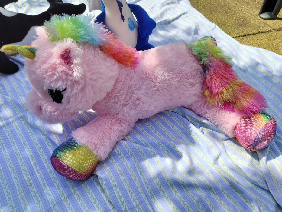 Peluches muito limpos,fofinhos e dois são de veludo