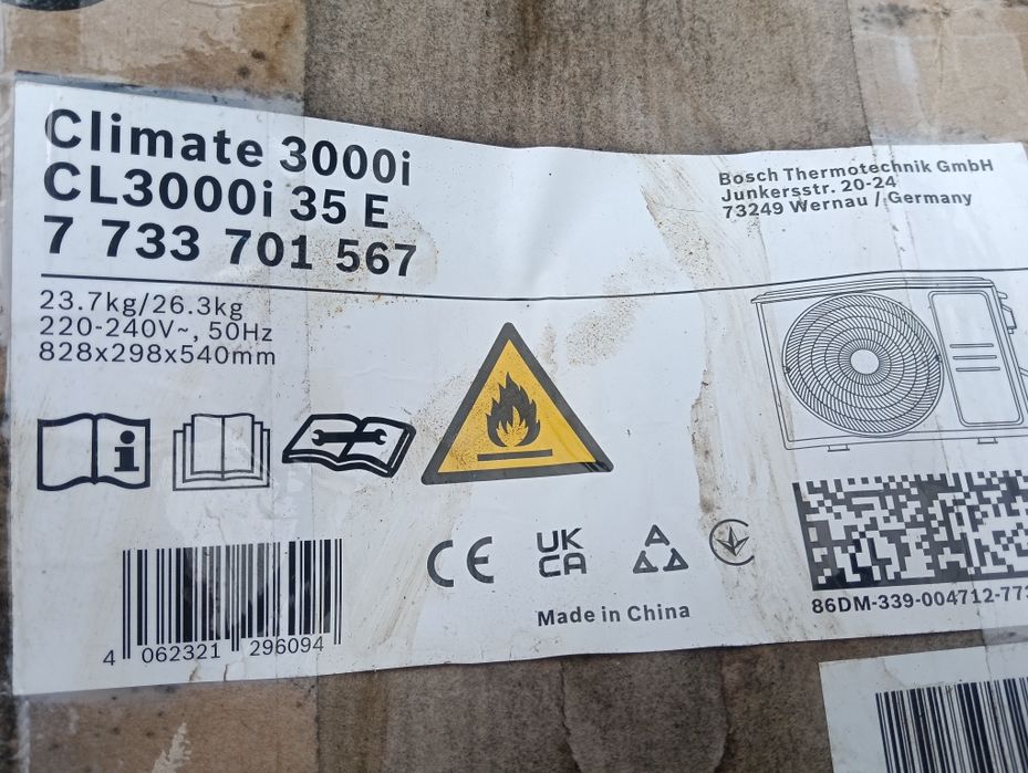 Ar condicionado Bosch unidade exterior