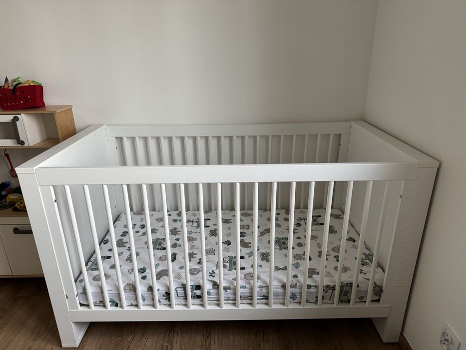 Łóżeczko VOX 140x70 z szufladą