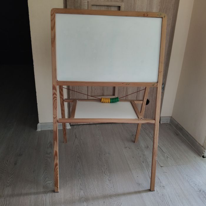 Tablica dla dziecka magnetyczna i kredowa