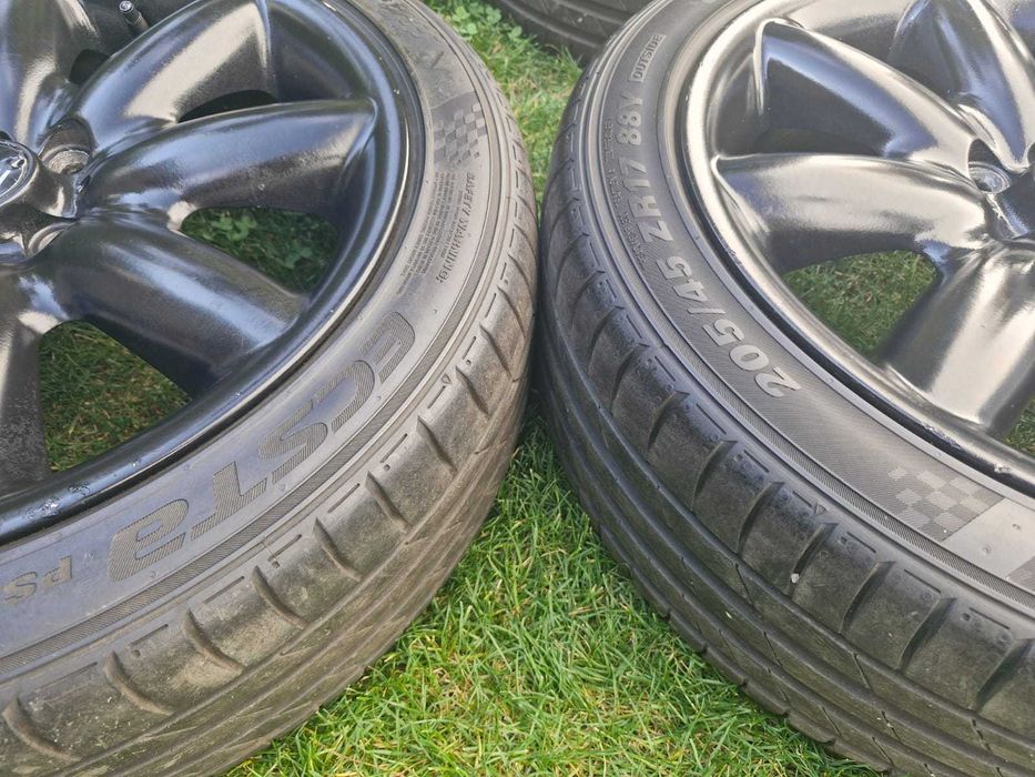 Felgi MINI Cooper S 17" 4x100 + opony 205/45 R17 Kumho – komplet
