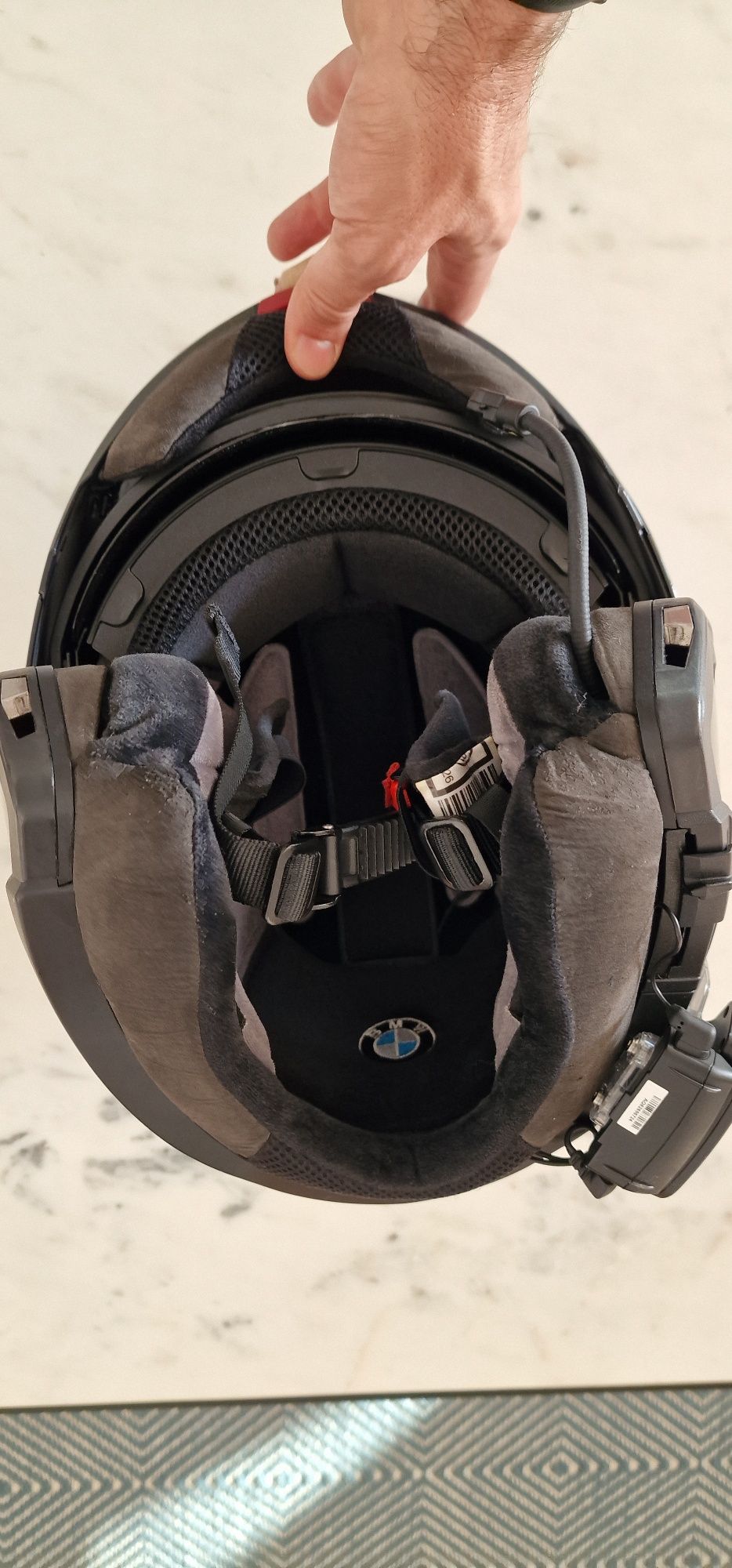 Capacete BMW System 6 EVO com intercomunicador Cardo Carnaxide E Queijas OLX.pt