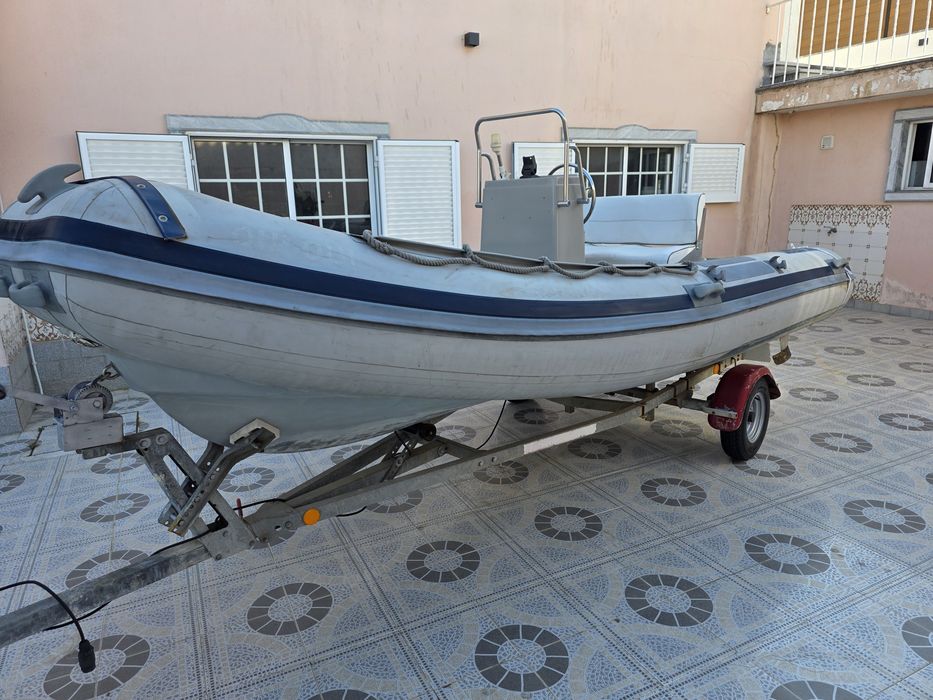 Barco Semi Rígido 4.40 Hypalon Honda 50Cv 4tempos