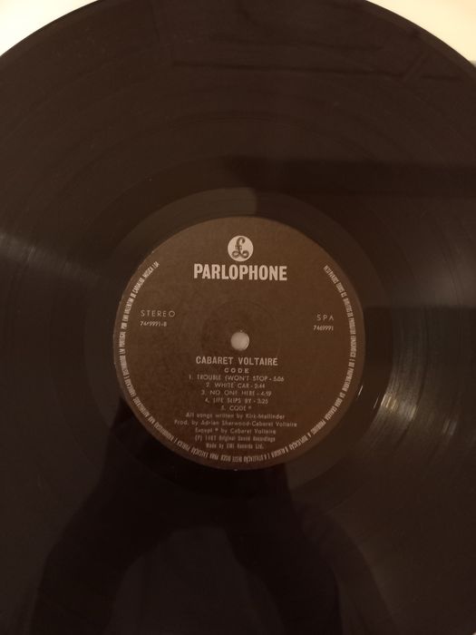 Vinil LP Cabaret Voltaire "Code"