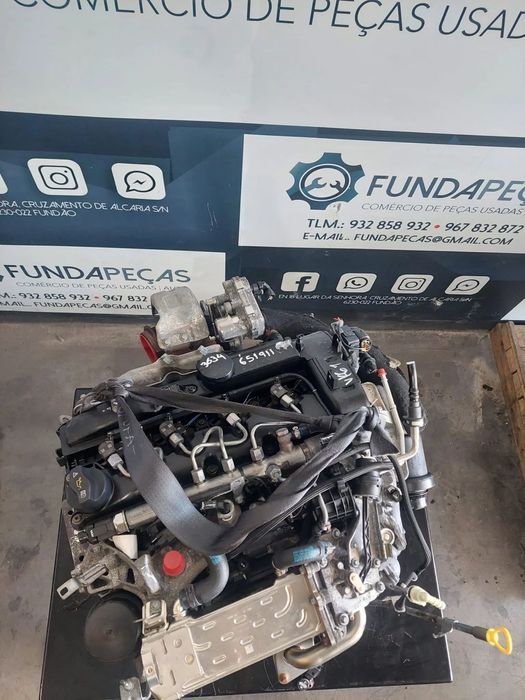 Motor Mercedes C220 2.1 170Cv Ref: 651.911