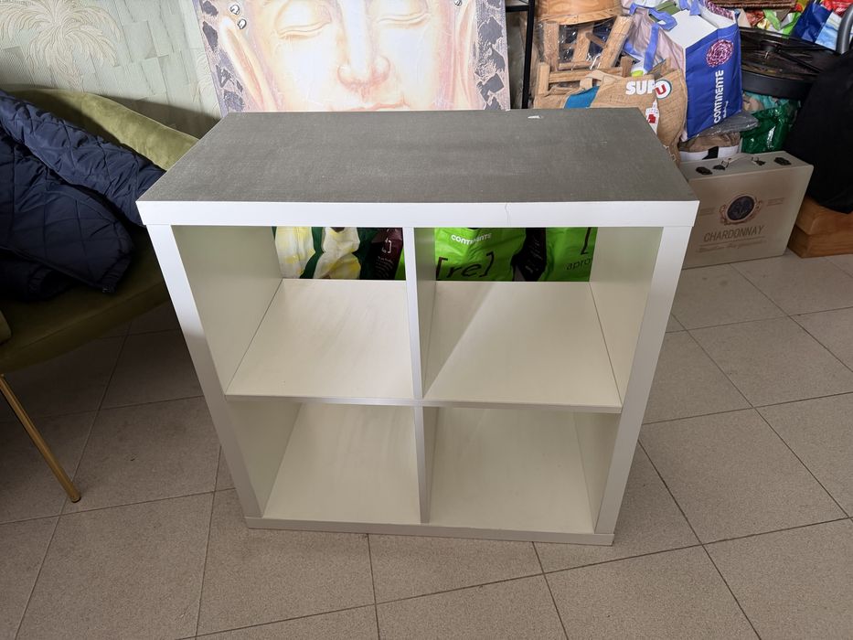 Movel de cubos branco
