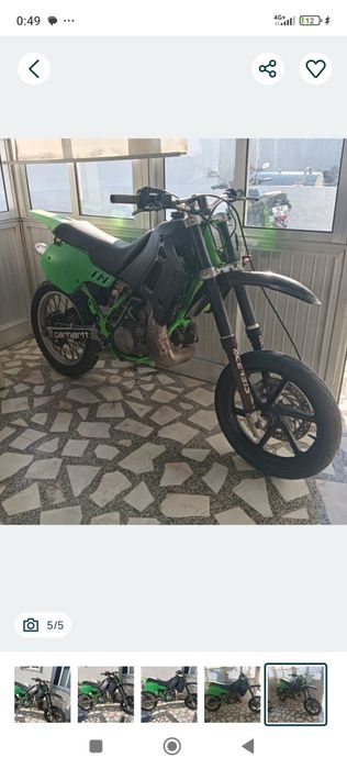 Kawasaki kdx 200 2T matriculada