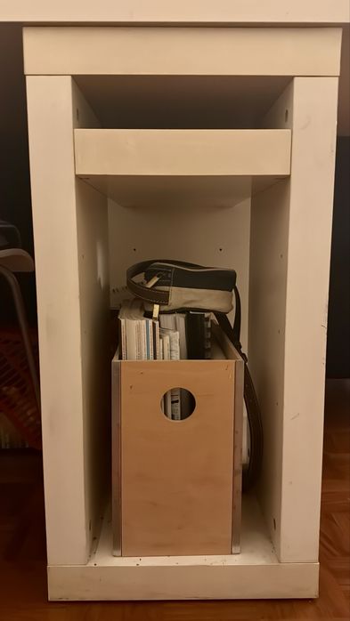 Bancada de trabalho branco 200x60