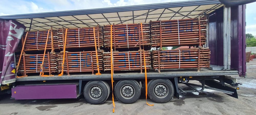 Szalunek Stropowy Głowice Trójnóg Stemple Budowlane Płyta Topolowa