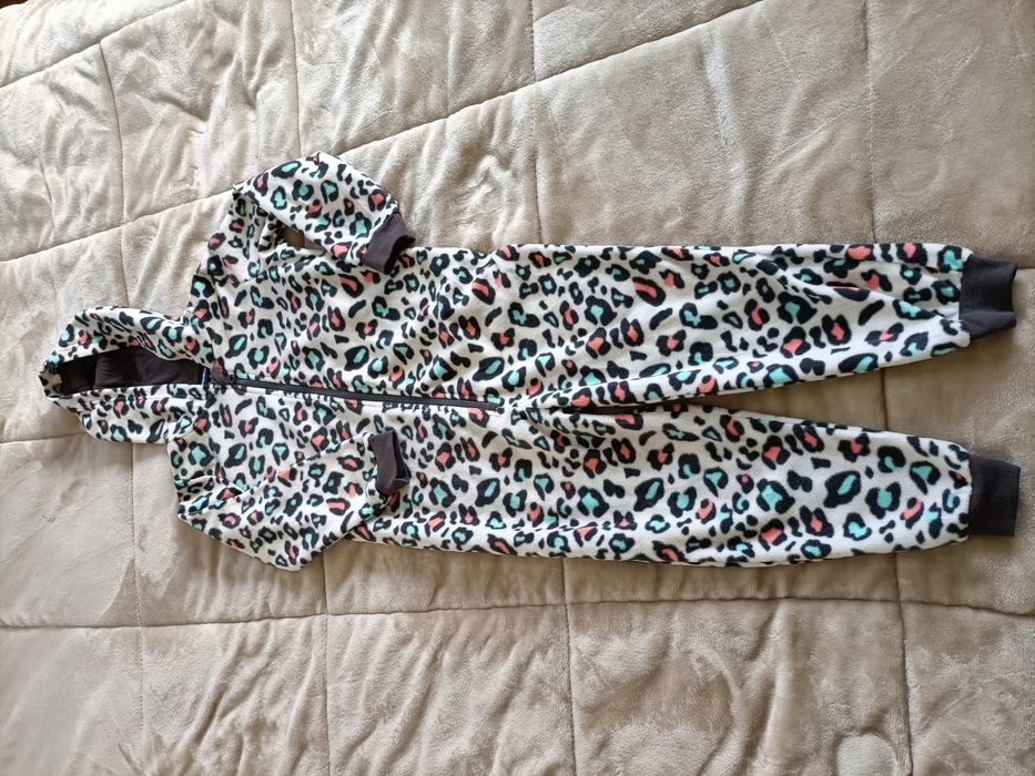 Pijama polar macacão 2 / 4 anos