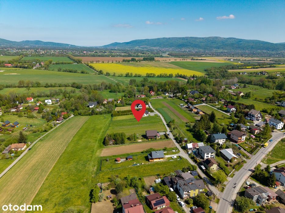 Działka budowlana 1100 m² | szeroka 25x44 m | Lipowa | widokowa |media – pohled 6