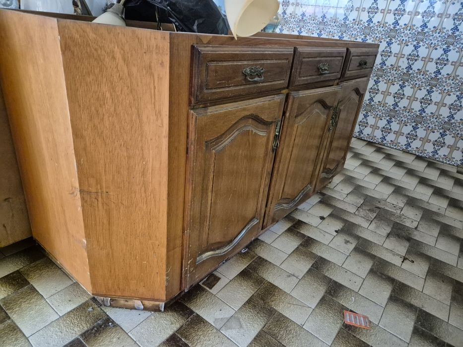 Móveis de cozinha em bom estado