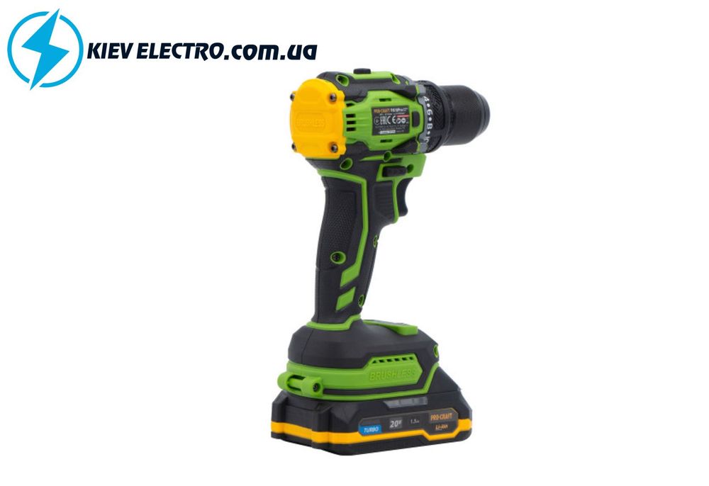 Шуруповерт бесщеточный Procraft PA18Pro (с 1 АКБ в КЕЙСЕ)  АКЦИЯ !!!