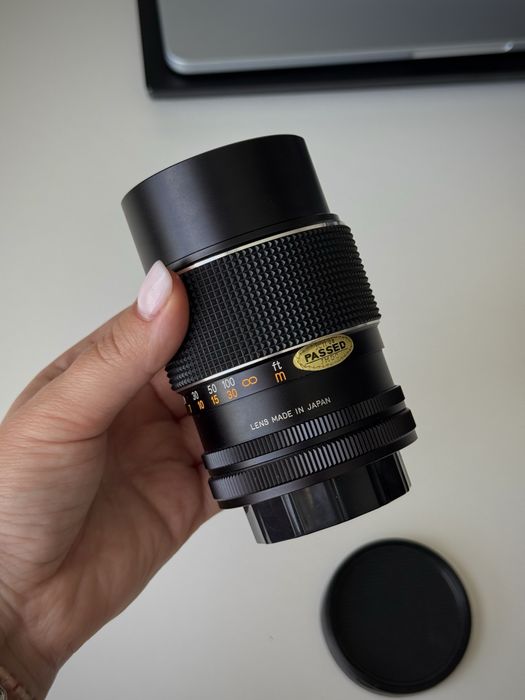 Світлосильний портретний телеоб’єктив Optomax Auto 135mm f/2.8, Японія