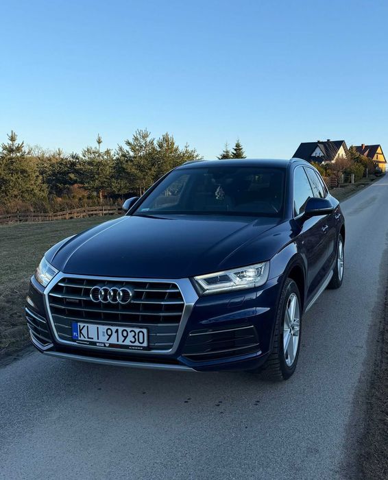 Audi Q5 4.0 TDI Quattro S tronic 2018r + KOMPLET KÓŁ ZIMOWYCH