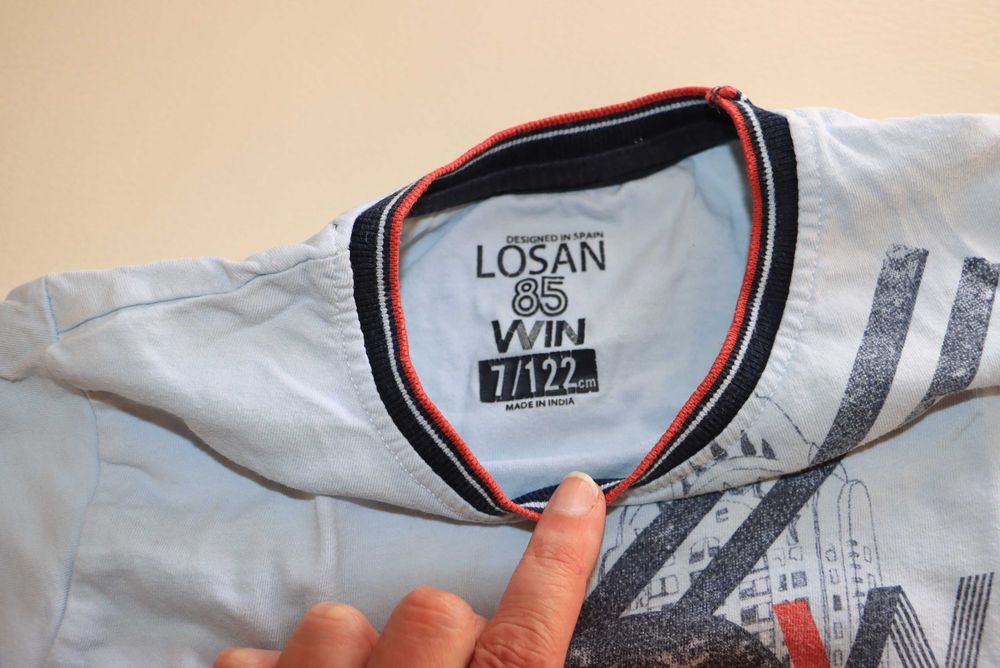 T-shirt criança, T7 anos