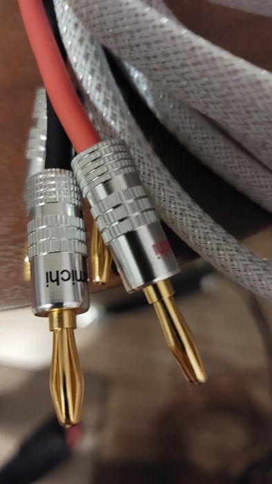 Kable głośnikowe audio DIY Nakamichi Feryt 2x4mm/2x2.5m